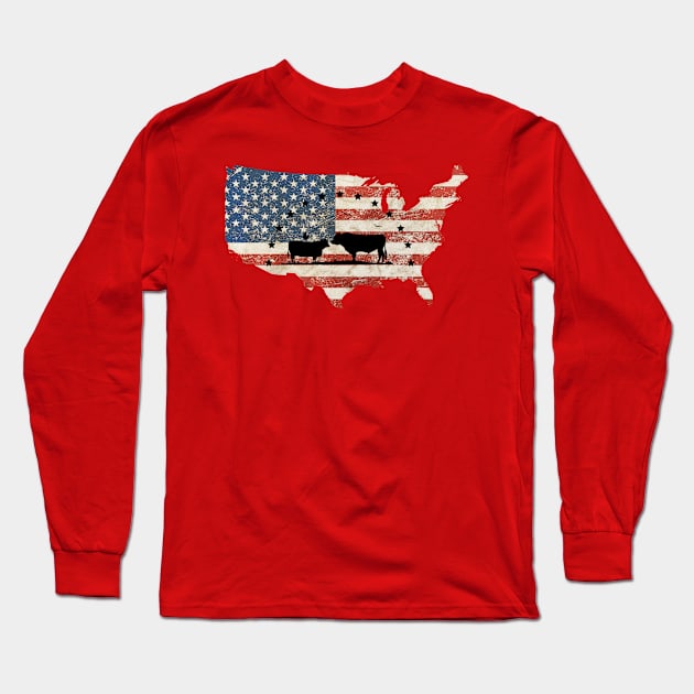 USA beef Long Sleeve T-Shirt by Country merch